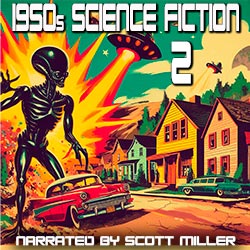 1950s Science Fiction Audiobook Cover 1950 Science Fiction Short Stories 2
