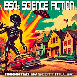 1950s Science Fiction Audiobook Cover 1950 Science Fiction Short Stories 1