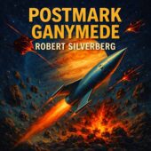 Postmark Ganymede by Robert Silverberg Audiobook Cover