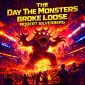 The Day The Monsters Broke Loose by Robert Silverberg Audiobook Cover