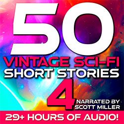 50 Vintage Sci-Fi Short Stories 4 Audiobook Cover
