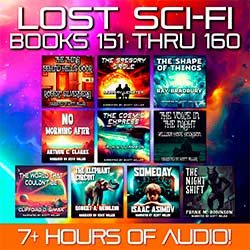 Lost Sci-Fi Books 151 thru 160 Sci-Fi Audiobook Cover