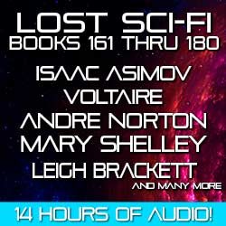 Lost Scifi Books 161 thru 180 Audiobook Cover