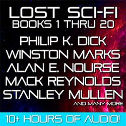 Vintage Science Fiction Audiobooks 1 thru 20 Audiobook Cover