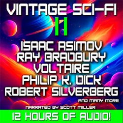 Vintage Sci-Fi 11 Audiobook Cover